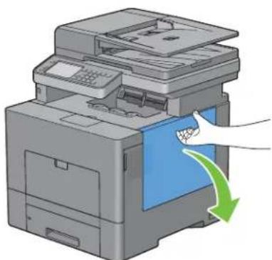 DELL C2665DNF - Retrait d'une cartouche à tambour - 1