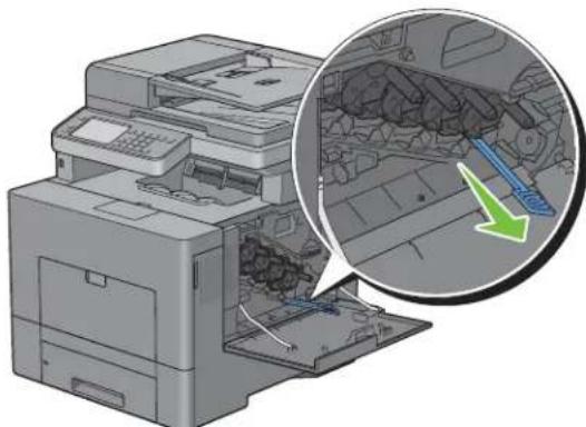 DELL C2665DNF - Nettoyage de la fenêtre du Numériseur optique aléatoire (Raster Optical Scanner - ROS) - 7