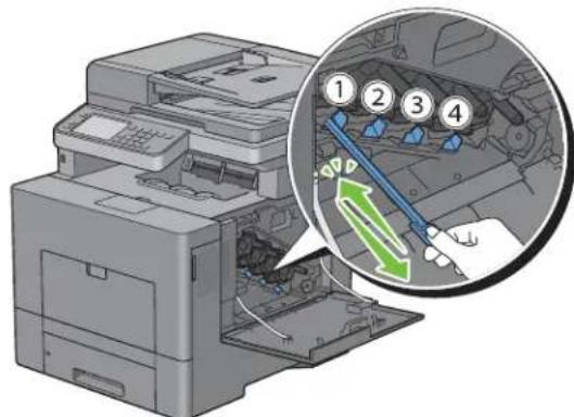 DELL C2665DNF - Installation d'une nouvelle cartouche à tambour - 6