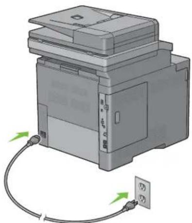 DELL C2665DNF - Mise en marche de l'imprimante - 4