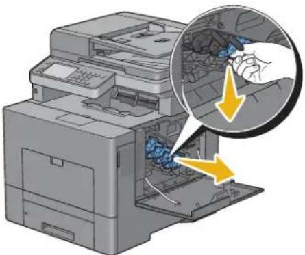 DELL C2665DNF - Retrait d'une cartouche à tambour - 7