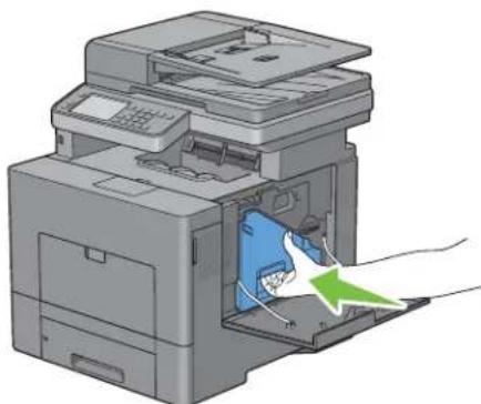 DELL C2665DNF - Nettoyage de la fenêtre du Numériseur optique aléatoire (Raster Optical Scanner - ROS) - 10