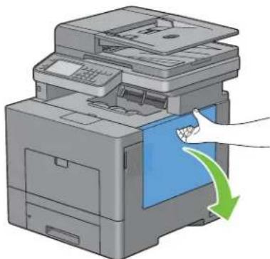 DELL C2665DNF - Nettoyage de la fenêtre du Numériseur optique aléatoire (Raster Optical Scanner - ROS) - 1