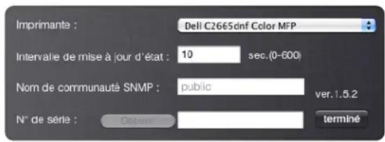 DELL C2665DNF - Préférences - 1