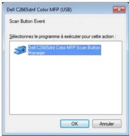 DELL C2665DNF - Numériser à partir du panneau de commande - Numériser vers PC - 1
