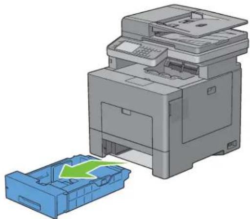 DELL C2665DNF - Chargement du papier - 2
