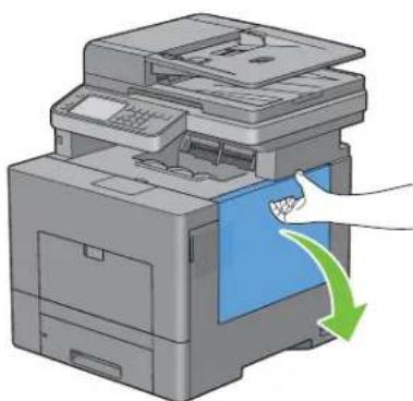 DELL C2665DNF - Retrait du collecteur de toner - 1