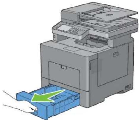 DELL C2665DNF - Chargement du papier - 1