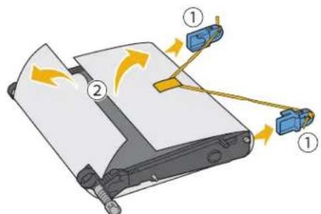 DELL C2665DNF - Installation de la courroie de transfert - 1
