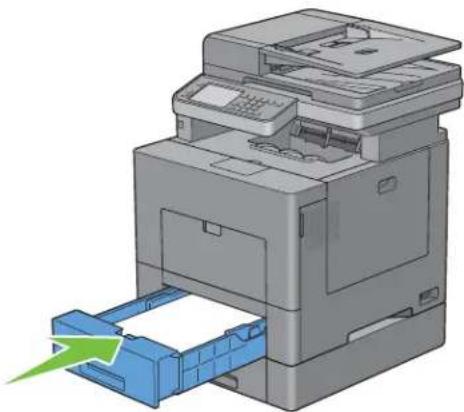 DELL C2665DNF - Installation du chargeur 550 feuilles en option - 10