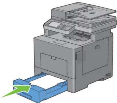 DELL C2665DNF - Chargement du papier - 6