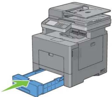 DELL C2665DNF - Démontage du chargeur 550 feuilles en option - 7