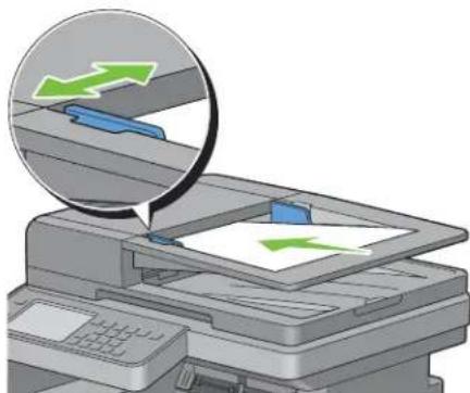 DELL C2665DNF - Suppression des bourrages papier dans le CADRV - 7