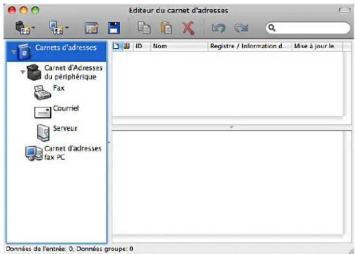 DELL C2665DNF - Panneau du carnet d'adresses - 2