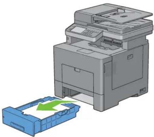 DELL C2665DNF - Installation du chargeur 550 feuilles en option - 5
