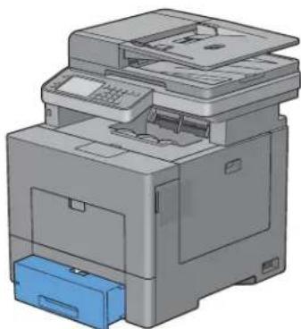 DELL C2665DNF - Chargement du papier - 7