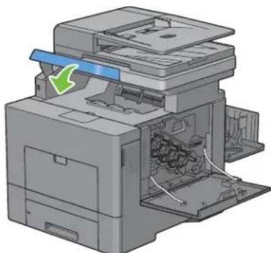 DELL C2665DNF - Installation de la courroie de transfert - 4