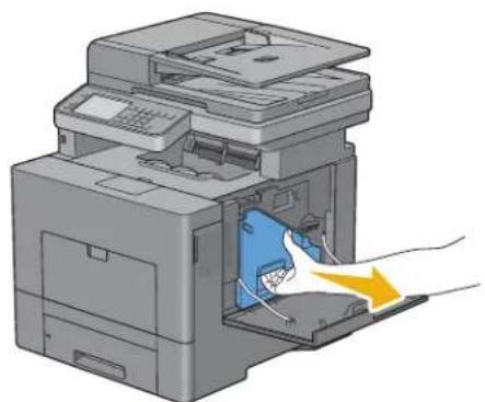 DELL C2665DNF - Retrait du collecteur de toner - 3