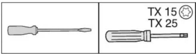 MIELE FN 12221 S1 - Vous avez besoin des outils suivants : - 1