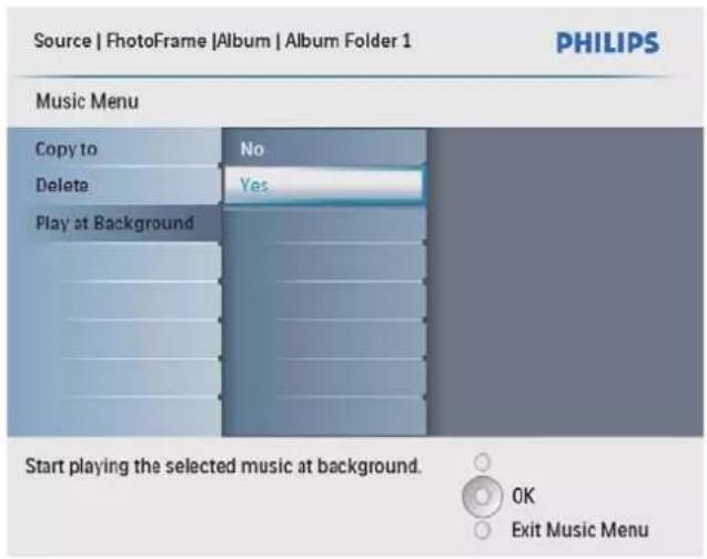 PHILIPS AVENT SPF2207 - Lecture d'une musique de fond - 3