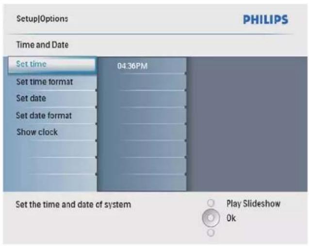 PHILIPS AVENT SPF2207 - Réglage de la date et de l'heure - 3