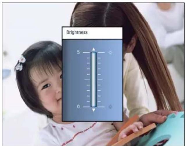PHILIPS AVENT SPF2207 - Réglage de la luminosité de l'écran - 2
