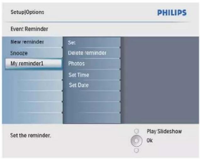 PHILIPS AVENT SPF2207 - Selection d'une photo de rappel - 3
