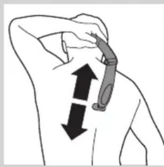 PHILIPS Bodygroom Series 3000 BG2026 - Rasage avec l'accessoire de rasage pour le dos (BG2036/BG2038 uniquement) - 3