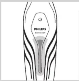 PHILIPS Bodygroom Series 3000 BG2026 - Come ricaricare l'apparecchio - 4