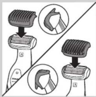 PHILIPS Bodygroom Series 3000 BG2026 - Sabot Hauteur obtenue - 1