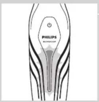 PHILIPS Bodygroom Series 3000 BG2026 - Forsiktig - 1