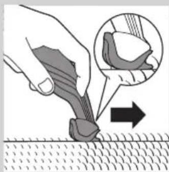 PHILIPS Bodygroom Series 3000 BG2026 - Trimmekam Hårlengde etter trimming - 2