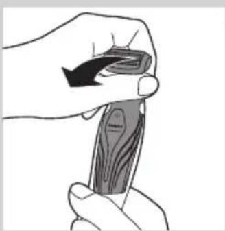 PHILIPS Bodygroom Series 3000 BG2026 - Shaving with the back shaving attachment (BG2036/BG2038 only) - 5