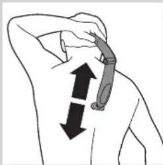 PHILIPS Bodygroom Series 3000 BG2026 - Sırt tıraş aparatıyla tıraş olma (yalnızca BG2036/BG2038) - 3