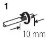 PIONEER VSX418 - Branchement des fils nus - 4