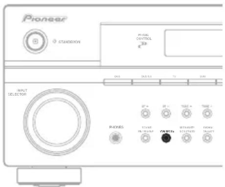 PIONEER VSX418 - Verwendung von Virtual Surround Back (VSB) - 1