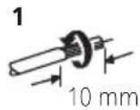 PIONEER VSX418 - Branchement des fils nus - 1