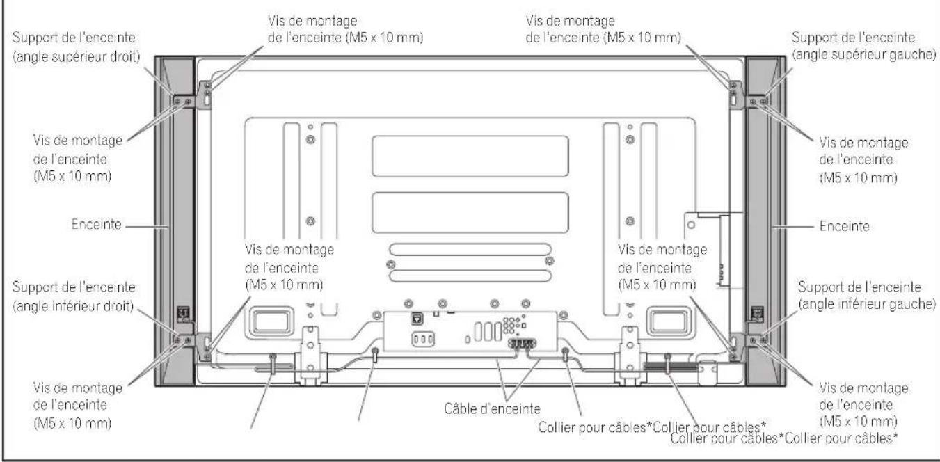 PIONEER PDPS64 - INSTALLATION SUR LE TÉLEVISEUR À ÉCRAN PLAT - 1