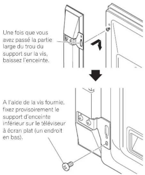 PIONEER PDPS64 - Fixer les supports d'enceinte sur les enceintes. - 4