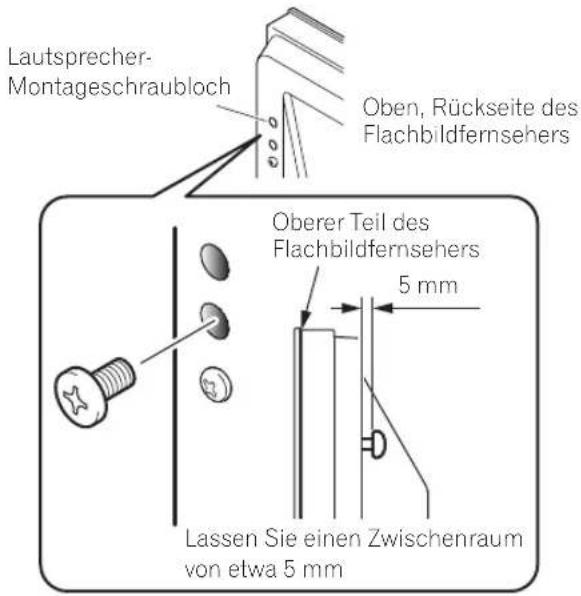 PIONEER PDPS64 - Anbringen der Lautsprecher-Halterungen an den Lautsprechern. - 3