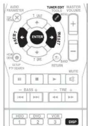 PIONEER HTP200 - Saving station presets - 2