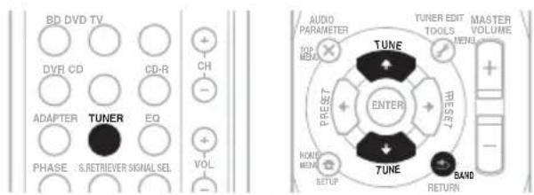 PIONEER HTP200 - Listening to the radio - 1