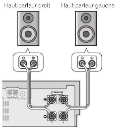 PIONEER PDXZ9 - Connexions des haut-parleurs - 1