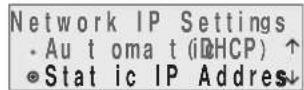 PIONEER PDXZ9 - Utilisez ↑/↓ pour sélectionner 'Network Setup', puis appuyez sur ENTER. - 3