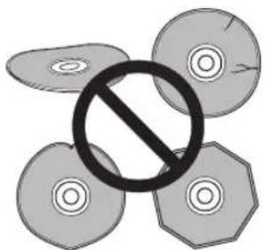 PIONEER PDXZ9 - Damaged and shaped discs - 1