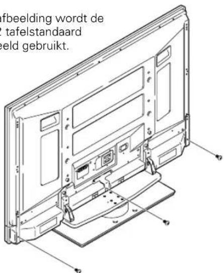 PIONEER PDPS39 - Maak de luidspreker vast aan de bevestigingspunten. - 1