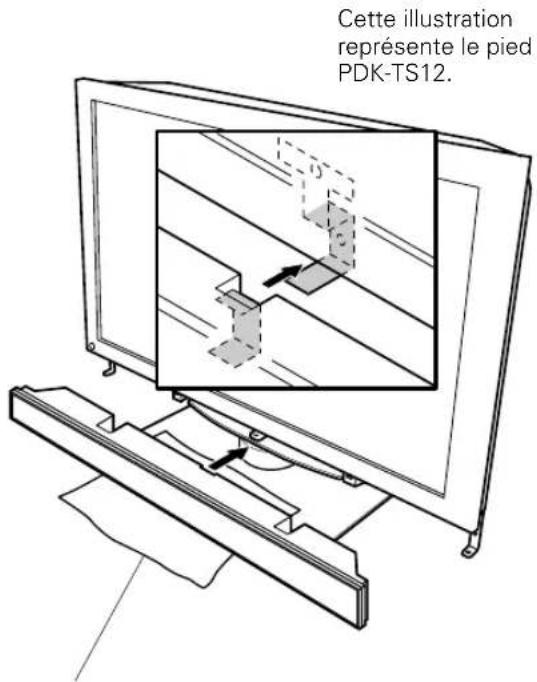 PIONEER PDPS39 - Installez les enceintes sur les supports de montage. - 1