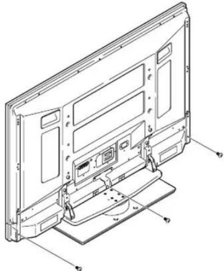 PIONEER PDPS39 - Fix the speaker to the mounting fittings. - 1