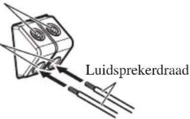 PIONEER PRSD220 - Verbinden van de luidsprekeruitgangsaansluitingen - 2