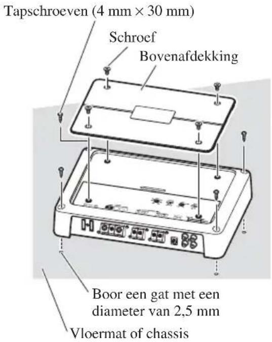 PIONEER PRSD220 - Terugzetten van de bovenafdekking - 1
